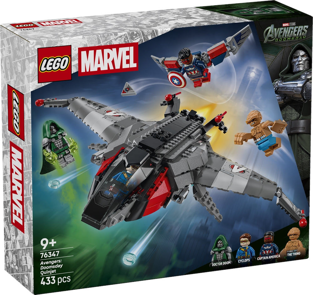 LEGO 76347 SUPER HEROES MARVEL - Avengers: Doomsday Quinjet LEGO