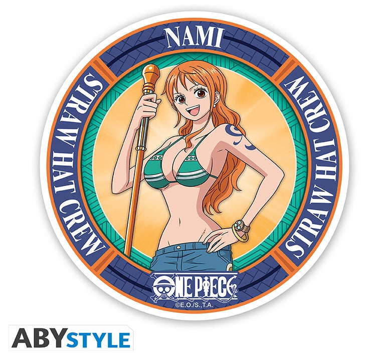 ABYSTYLE - ONE PIECE - Ceramic Coasters "Nami Abystyle
