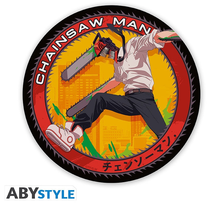 ABYSTYLE CHAINSAW MAN - Ceramic Coasters "Chainsaw Man Abystyle