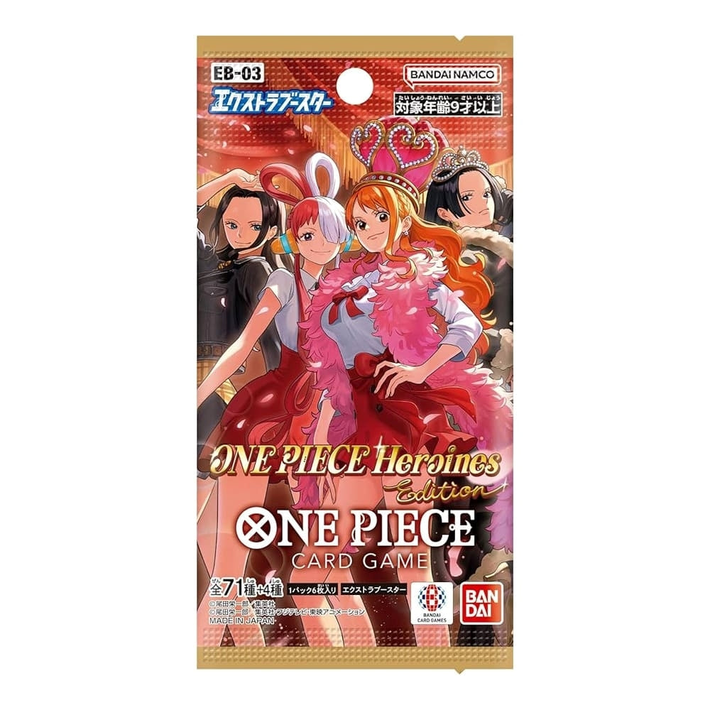 ONE PIECE CARD GAME: EB-03 Heroines Edition - Booster Pack JAP - (Prodotto da collezione) TCG JP
