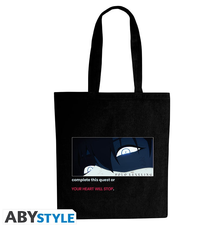 ABYSTYLE SOLO LEVELING - Tote Bag - "Complete this quest Abystyle
