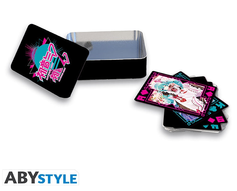 ABYSTYLE HATSUNE MIKU - Deck of 54 cards - Miku and Friends Abystyle