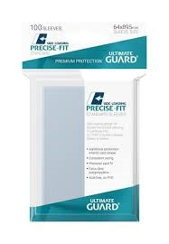 ULTIMATE GUARD Precise-Fit Sleeves Standard Size (100) - Side-Loading Ultimate Guard