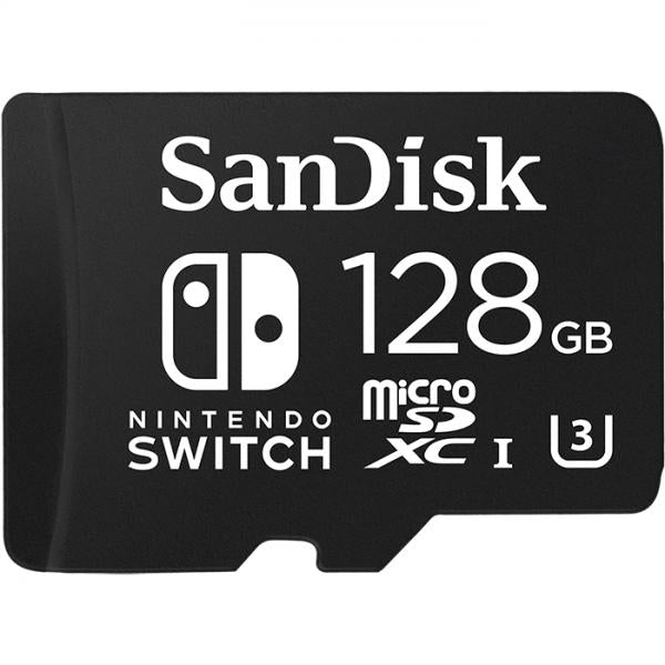 SANDISK 128GB MICROSDXC UHS-I CARD NINTENDO SWITCH - Disponibile in 3-4 giorni lavorativi