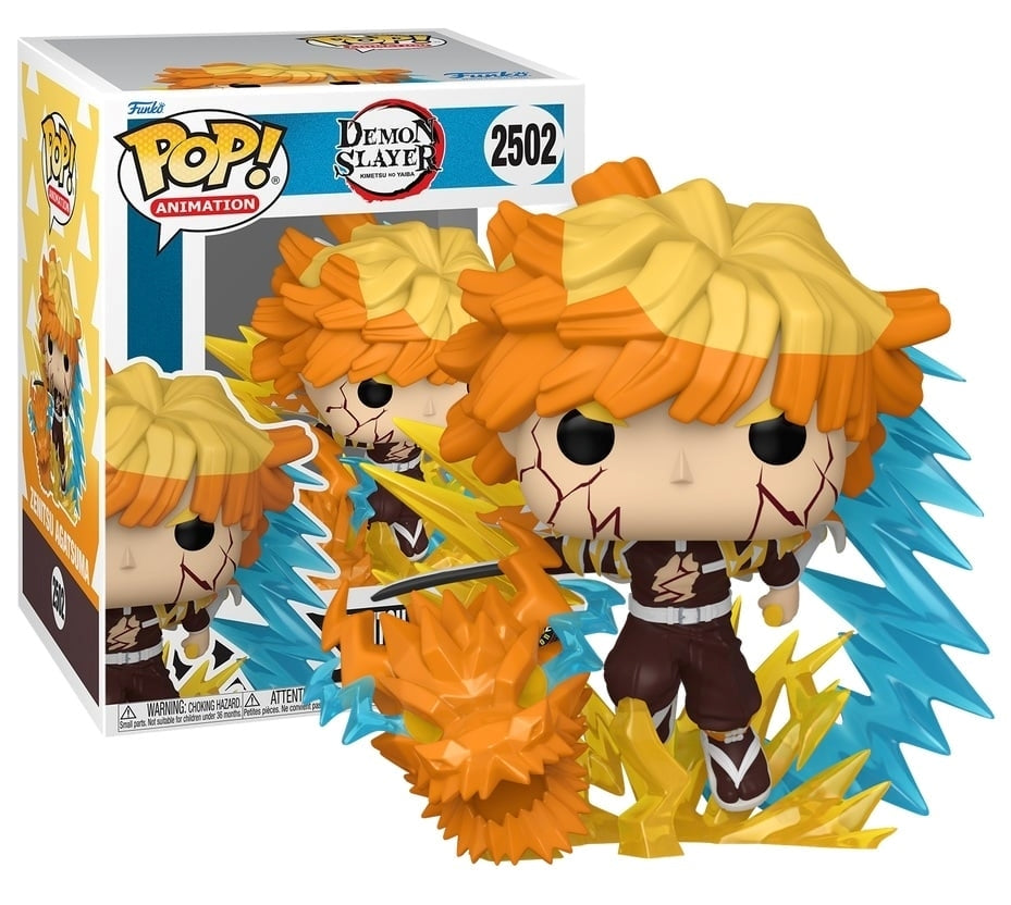 FUNKO POP Premium Animation: Demon Slayer - 2502 Zenitsu Agatsuma With Chase 9cm Funko