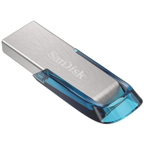 SANDISK ULTRA FLAIR CHIAVETTA USB 3.1 64GB COLORE BLU/SILVER - Disponibile in 3-4 giorni lavorativi Sandisk