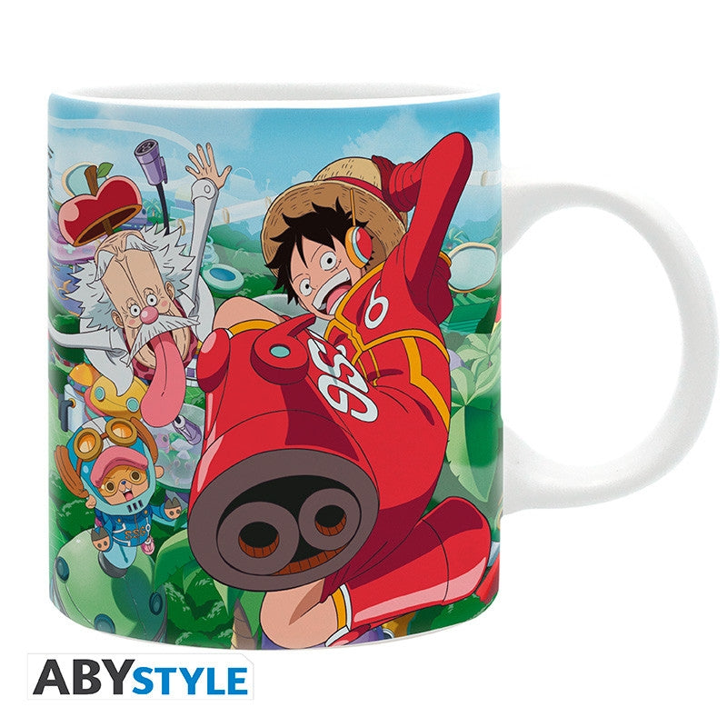 ABYSTYLE ONE PIECE - Tazza 320 ml: "Luffy & Vegapunk Abystyle