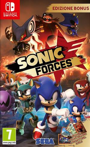 Switch Sonic Forces (Code in a Box) EU Sega