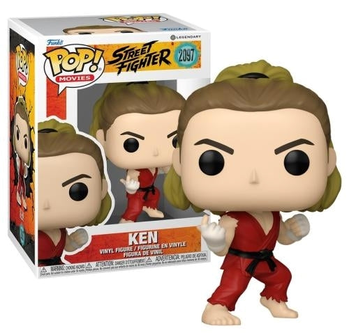 FUNKO POP Movies: Street Fighter - 2097 Ken 9cm Funko