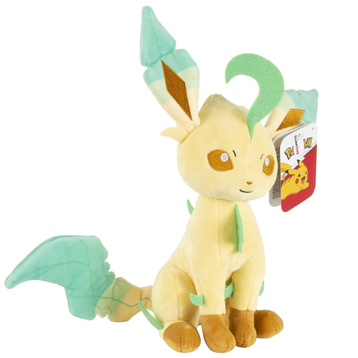 JAZWARES Peluche: Pokemon - Leafeon 20cm Jazwares