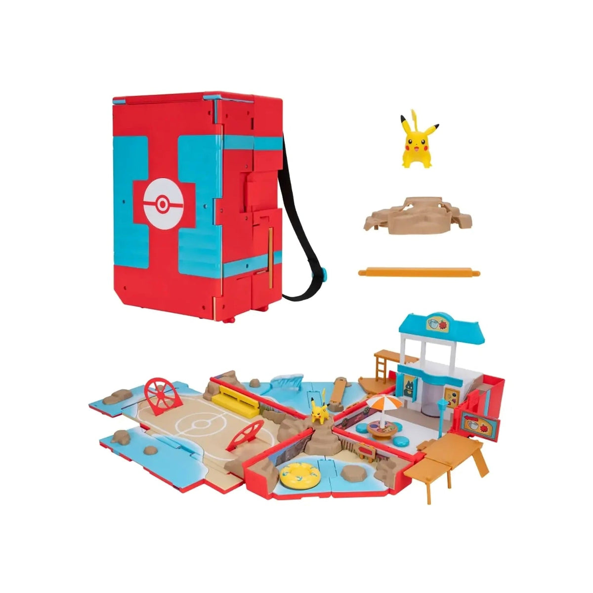 JAZWARES Battle Figure Pack: Playset Arena Battle Beach Jazwares