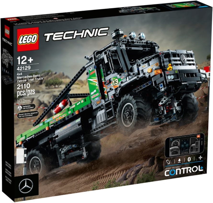 LEGO 42129 Camion fuoristrada 4x4 Mercedes-Benz Zetros - Disponibile in 2/3 giorni lavorativi