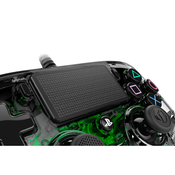 PS4 NACON OLP Compact Controller WRD Illuminated Verde PS4 Accessori - Disponibile in 2/3 giorni lavorativi