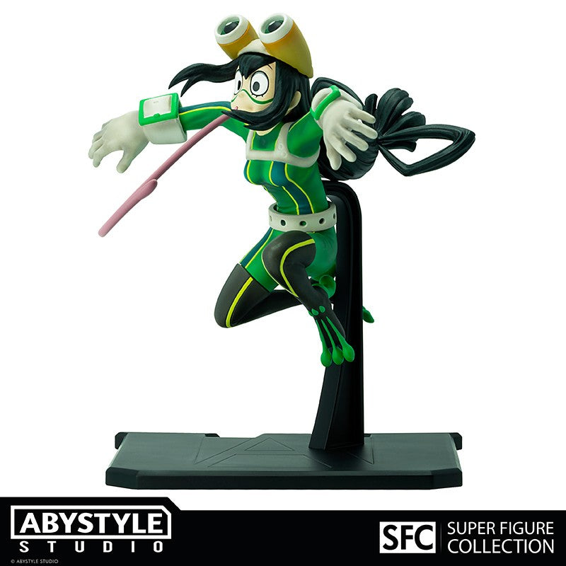 Action figure / Statue ABYSTYLE MY HERO ACADEMIA - "Tsuyu Asui" Figure SFC 16.5 cm - Disponibile in 2/3 giorni lavorativi