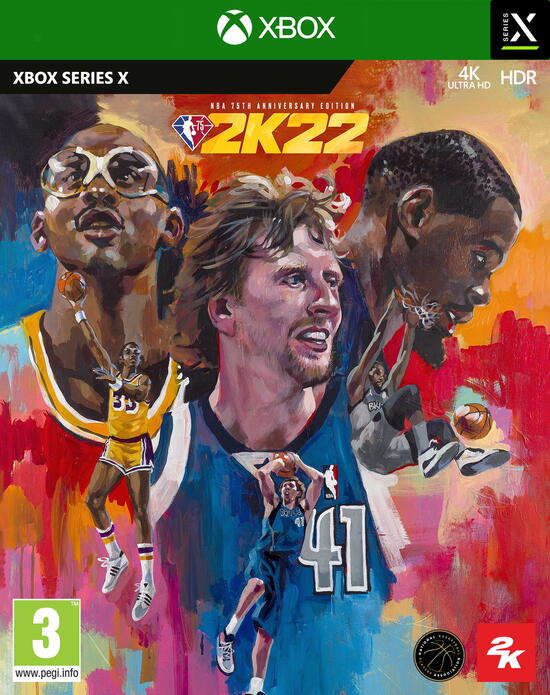Xbox Series X NBA 2K22 - 75TH ANNIVERSARY EDITION - Disponibile in 2/3 giorni lavorativi