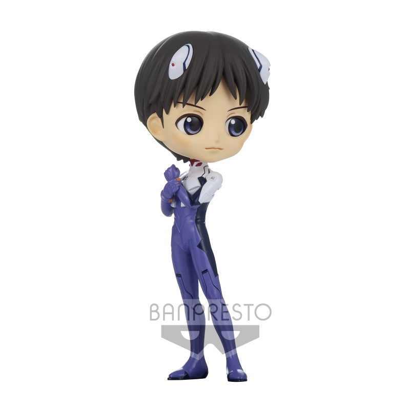 Action figure / Statue BANPRESTO 18354 - Evangelion: New Theatrical Edition Q Posket-Shinji Ikari Plugsuit Style-(Ver.B) - Disponibile in 2/3 giorni lavorativi