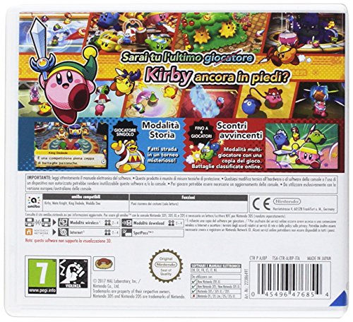 3DS Kirby Battle Royale - Usato garantito Disponibilità immediata Nintendo
