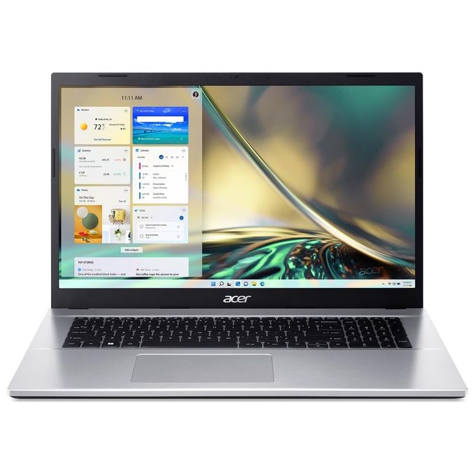 PC Notebook Nuovo Acer Notebook Aspire 3 A317-54-7778 Display Processore Intel Core i7-1255u, Ram 8gb, 512gb SSD, Display 17,3'' Windows 11 Home - Disponibile in 3-4 giorni lavorativi