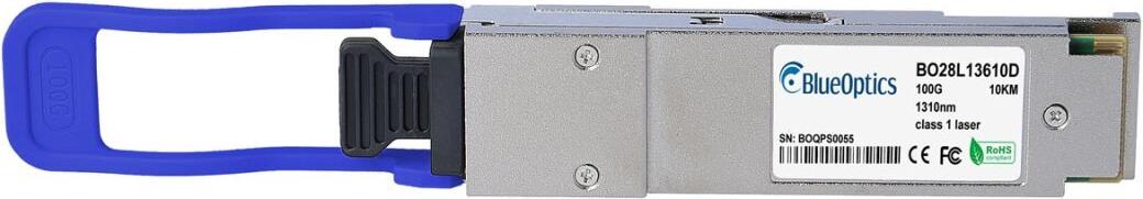 BlueOptics QSFP28 Transceiver 1310nm 100GBASE-LR4 10KM industrial (BO28L13610DIN) - Disponibile in 6-7 giorni lavorativi