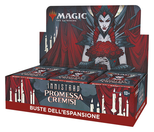 Magic: The Gathering - Innistrad: Promessa Cremisi Set Booster Display (30 buste) - ITA - Disponibile in 2/3 giorni lavorativi Wizards