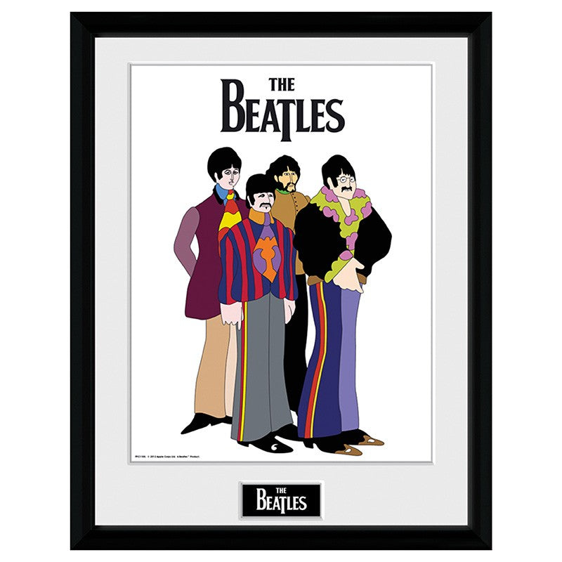ABYSTYLE THE BEATLES - Poster incorniciato "Yellow Submarine Group" (30x40) - Disponibile in 2/3 giorni lavorativi