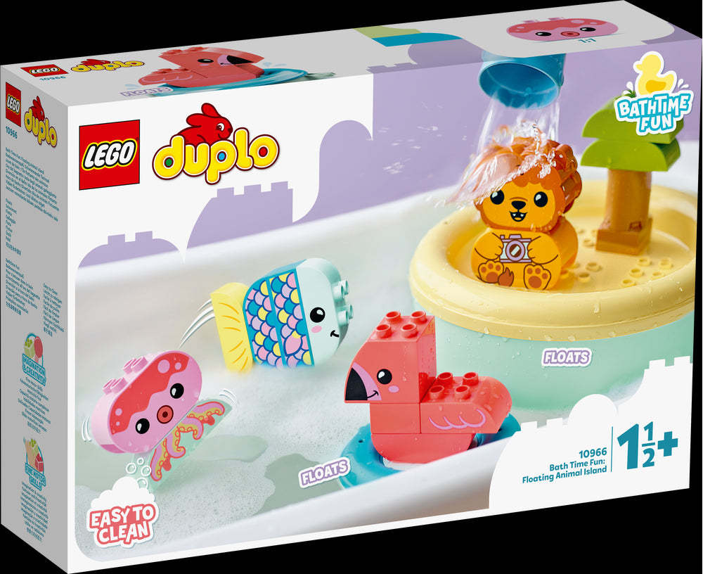 LEGO 10966 Ora del bagnetto: Isola degli animali galleggiante - Disponibile in 2/3 giorni lavorativi