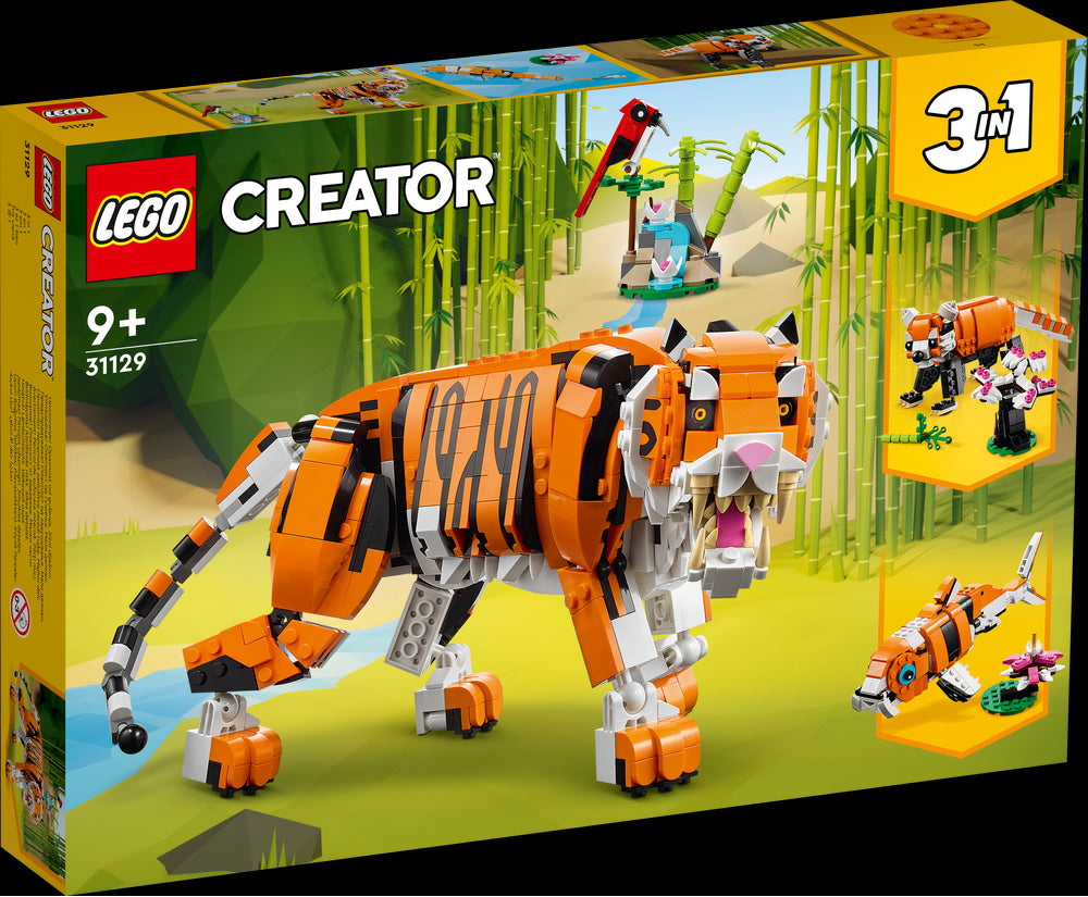 LEGO 31129 Tigre maestosa - Disponibile in 2/3 giorni lavorativi