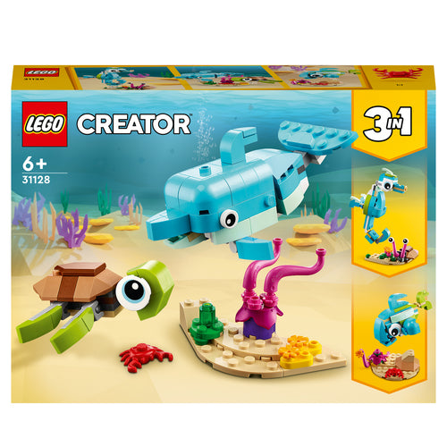 LEGO LEGO 31128 Delfino e tartaruga - Disponibile in 2/3 giorni lavorativi