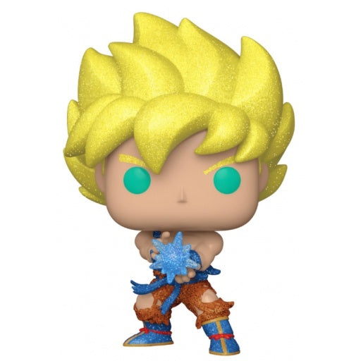 Funko Pop! FUNKO POP Dragon Ball Z - 948 Goku Super Saiyan w/Kamehameha (Exclusive) (Diamond) 9 cm - Disponibile in 2/3 giorni lavorativi