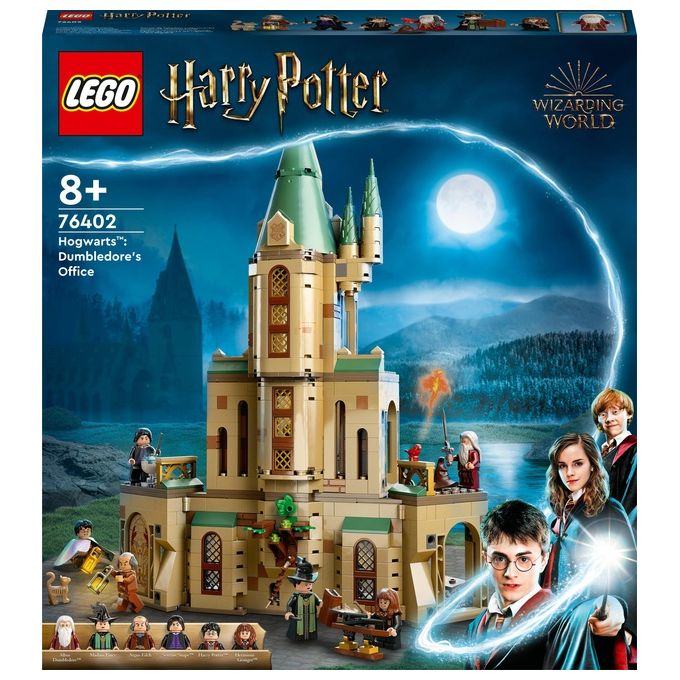 LEGO Harry Potter 76402 Hogwarts: Ufficio di Silente, Castello Giocattolo con Cappello Parlante e Spada di Grifondoro - Disponibile in 3-4 giorni lavorativi