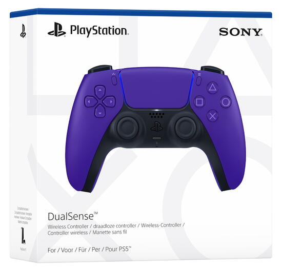 PS5 SONY PlayStation 5 Controller Wireless DualSense Galactic Purple V2 Accessori - Disponibile in 2/3 giorni lavorativi