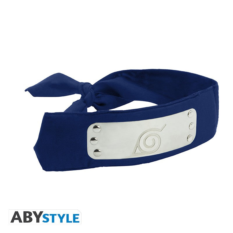 ABYSTYLE NARUTO - Replica Fascia Ninja - Konoha (Blue) - Disponibile in 2/3 giorni lavorativi