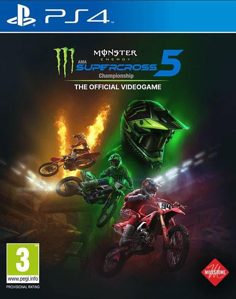 PS4 Monster Energy Supercross 5 - Disponibile in 2/3 giorni lavorativi