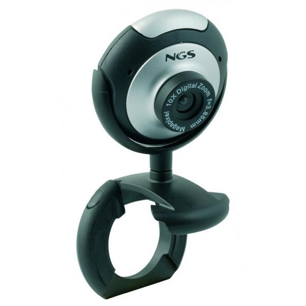 NGS Webcam con Microfono Xpresscam 300 Cmos 300Kpx - Disponibile in 2-3 giorni lavorativi