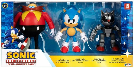 JAKKS PACIFIC SONIC THE HEDGEHOG 30TH ANNIVERSARY MULTIPACK - Disponibile in 2/3 giorni lavorativi