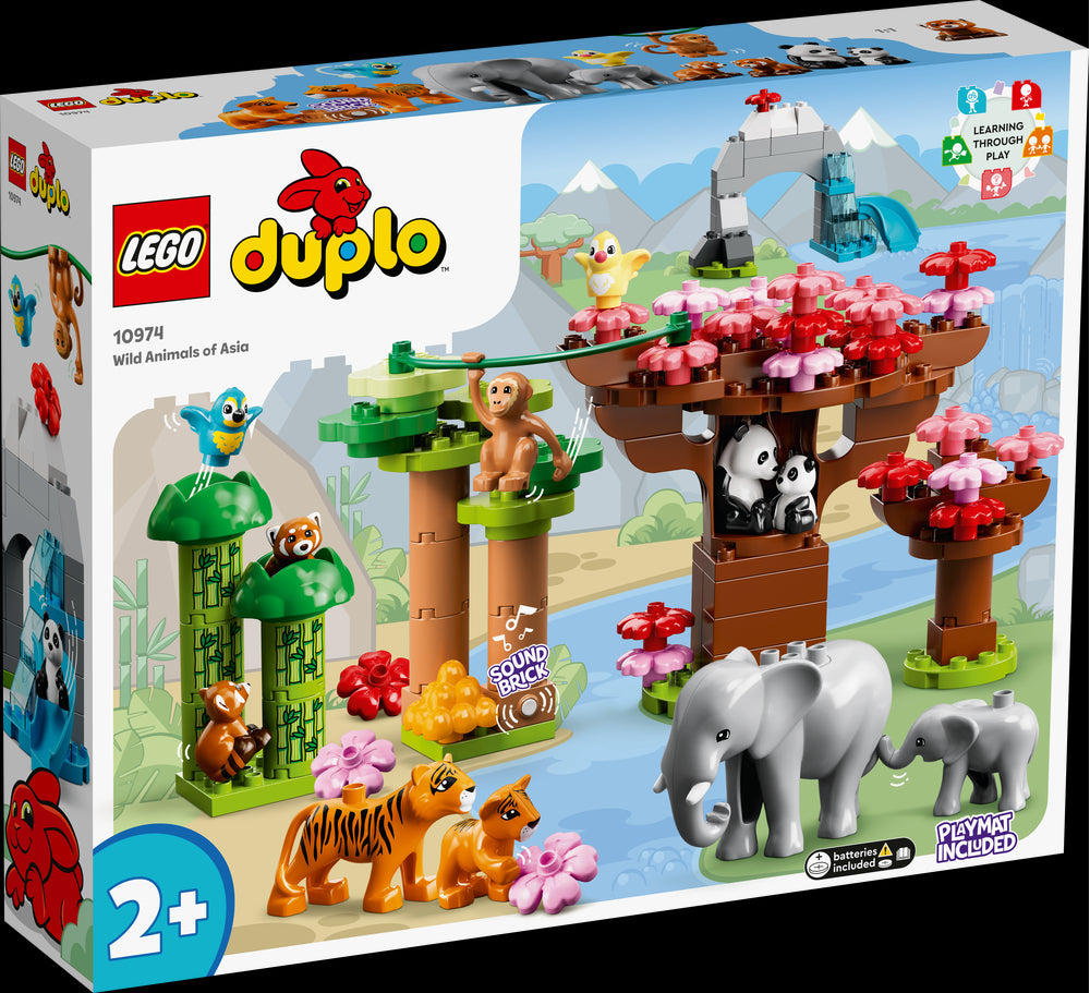 LEGO 10974 Animali dellAsia - Disponibile in 2/3 giorni lavorativi