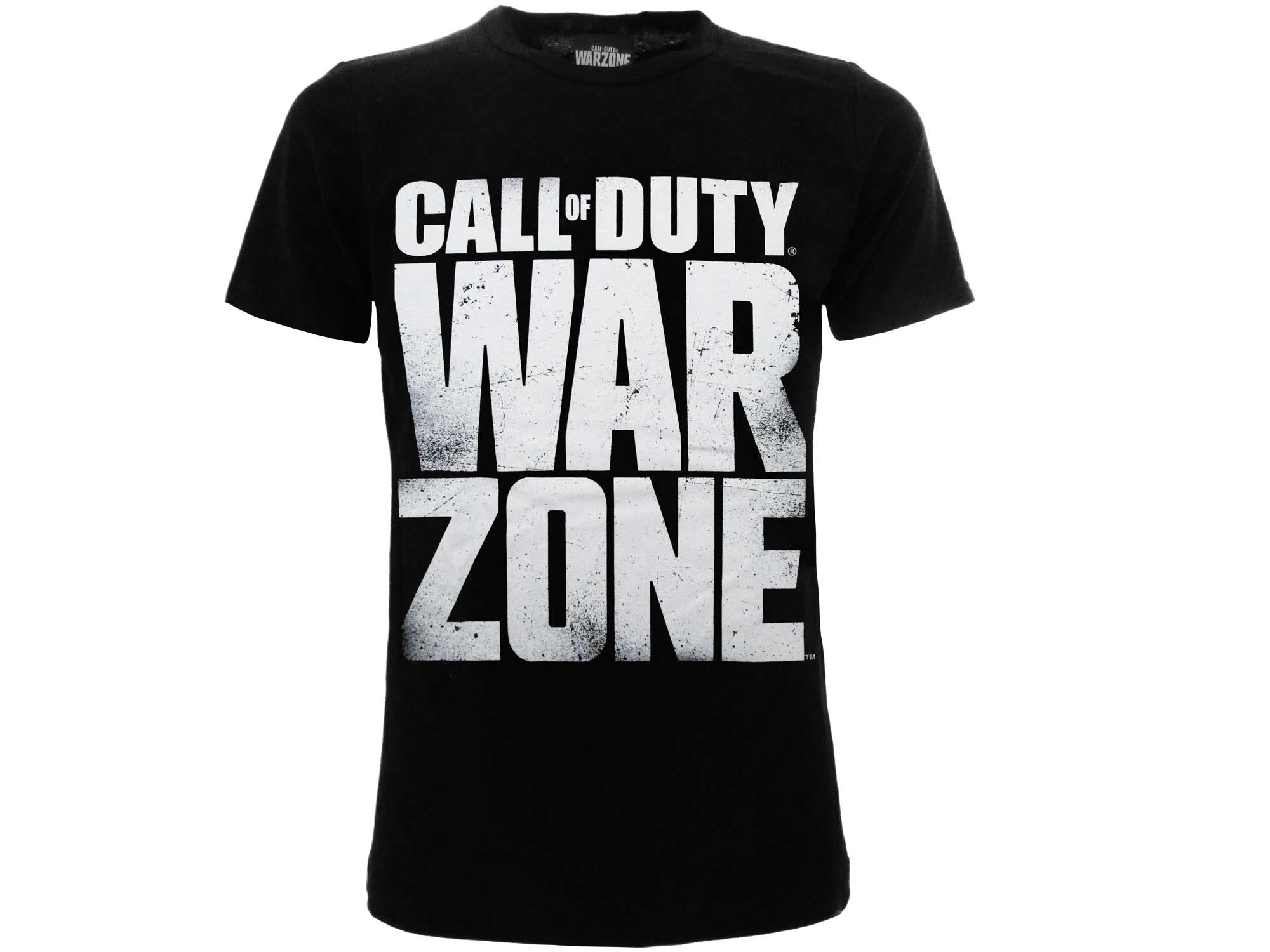 T-Shirt Call of Duty Warzone: Logo S nera - Disponibile in 2/3 giorni lavorativi