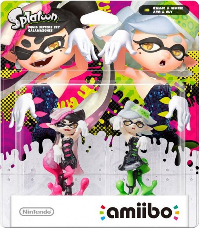 Switch AMIIBO SPLATOON 2 SQUID SISTERS (CALLIE & MARIE) Accessori - Disponibile in 2/3 giorni lavorativi