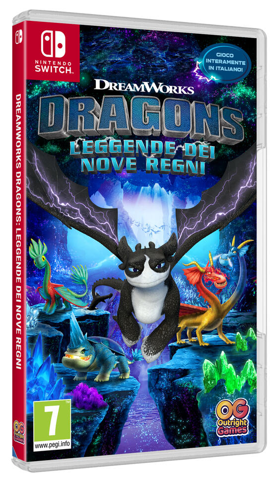 Switch Dreamworks Dragons: Leggende dei Nove Regni - Disponibile in 2/3 giorni lavorativi Namco Bandai