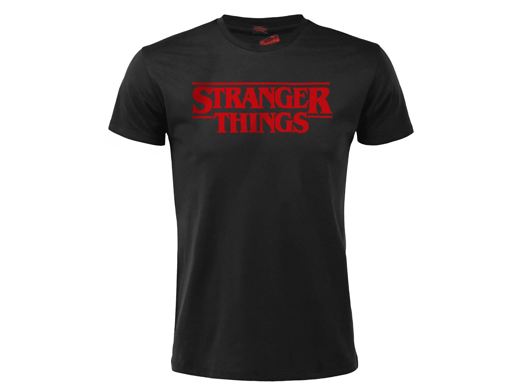 STRANGER THINGS : LOGO T-SHIRT L NERA - Disponibile in 2/3 giorni lavorativi