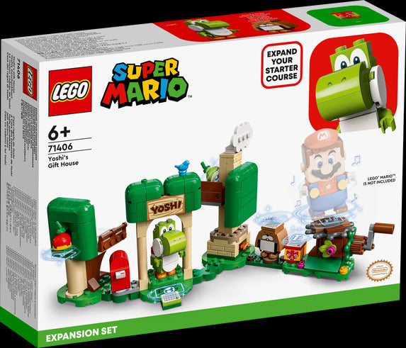 LEGO 71406 Casa dei regali di Yoshi - Pack espansione - Disponibile in 2/3 giorni lavorativi