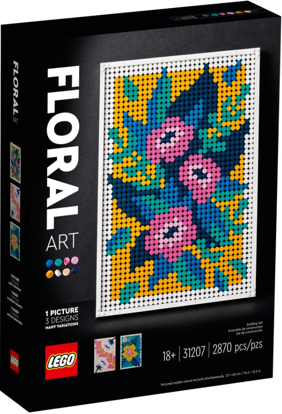 LEGO 31207 Motivi floreali - Disponibile in 2/3 giorni lavorativi