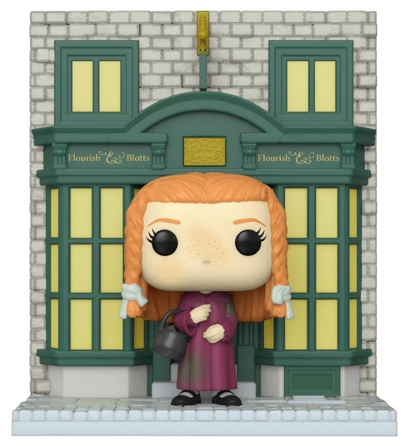 Funko Pop! FUNKO POP Harry Potter - 139 Diagon Alley Flourish & Blotts w/Ginny (Special Edition) - Disponibile in 2/3 giorni lavorativi