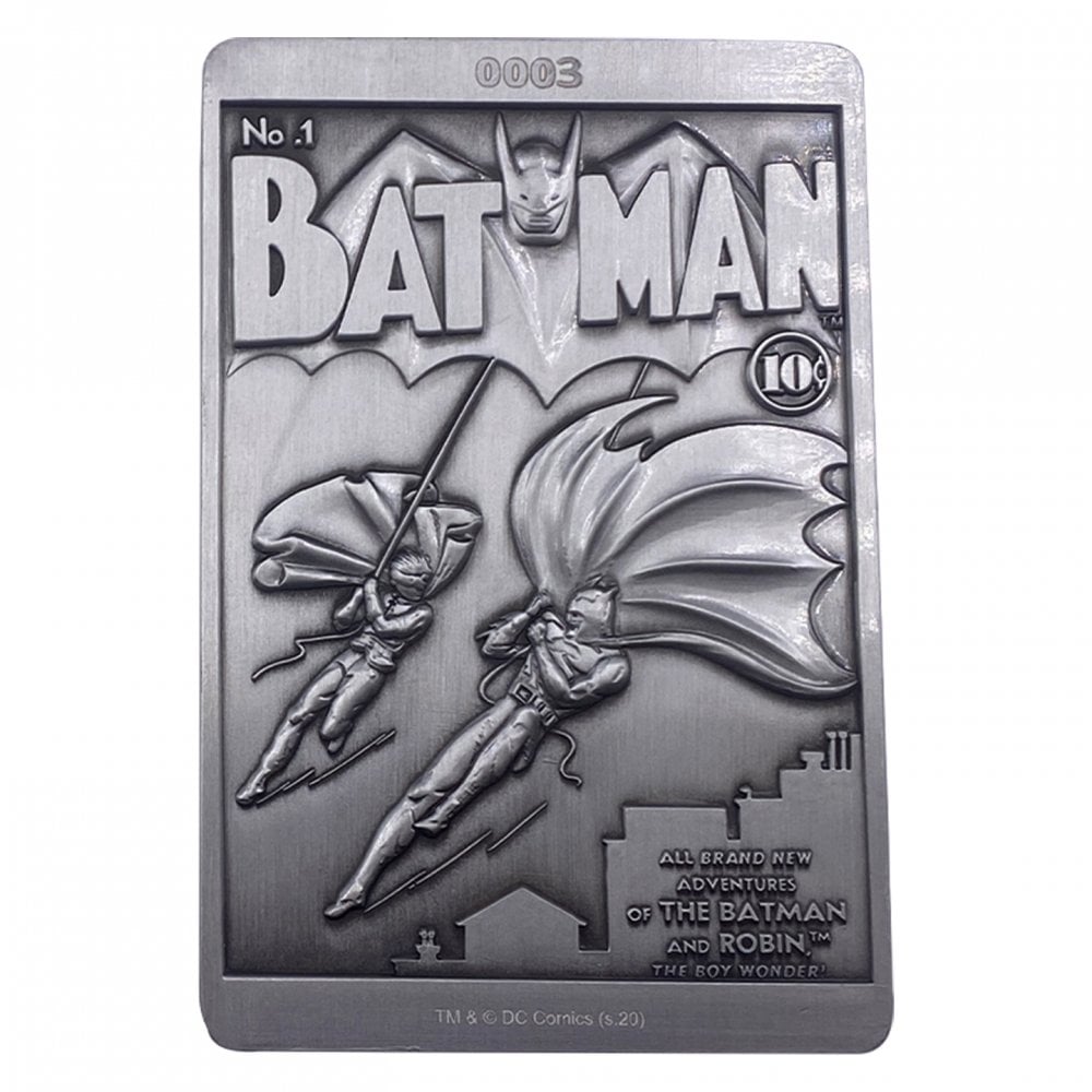 DC Comics : Batman - Lingotto da collezione con stampa in rilievo Limited Edition (7.5x5cm) - Disponibile in 2/3 giorni lavorativi GED