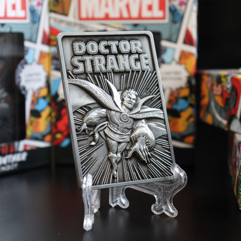 Marvel Comics : Doctor Strange - Lingotto da collezione con stampa in rilievo Limited Edition (7.5x5cm) - Disponibile in 2/3 giorni lavorativi