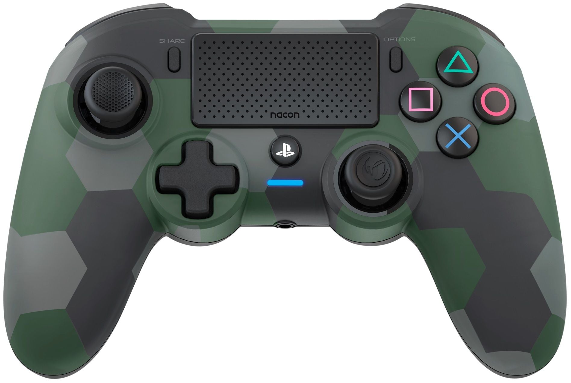 PS4 NACON OLP Asymmetric WRLS Controller Camogreen PS4 Accessori - Disponibile in 2/3 giorni lavorativi