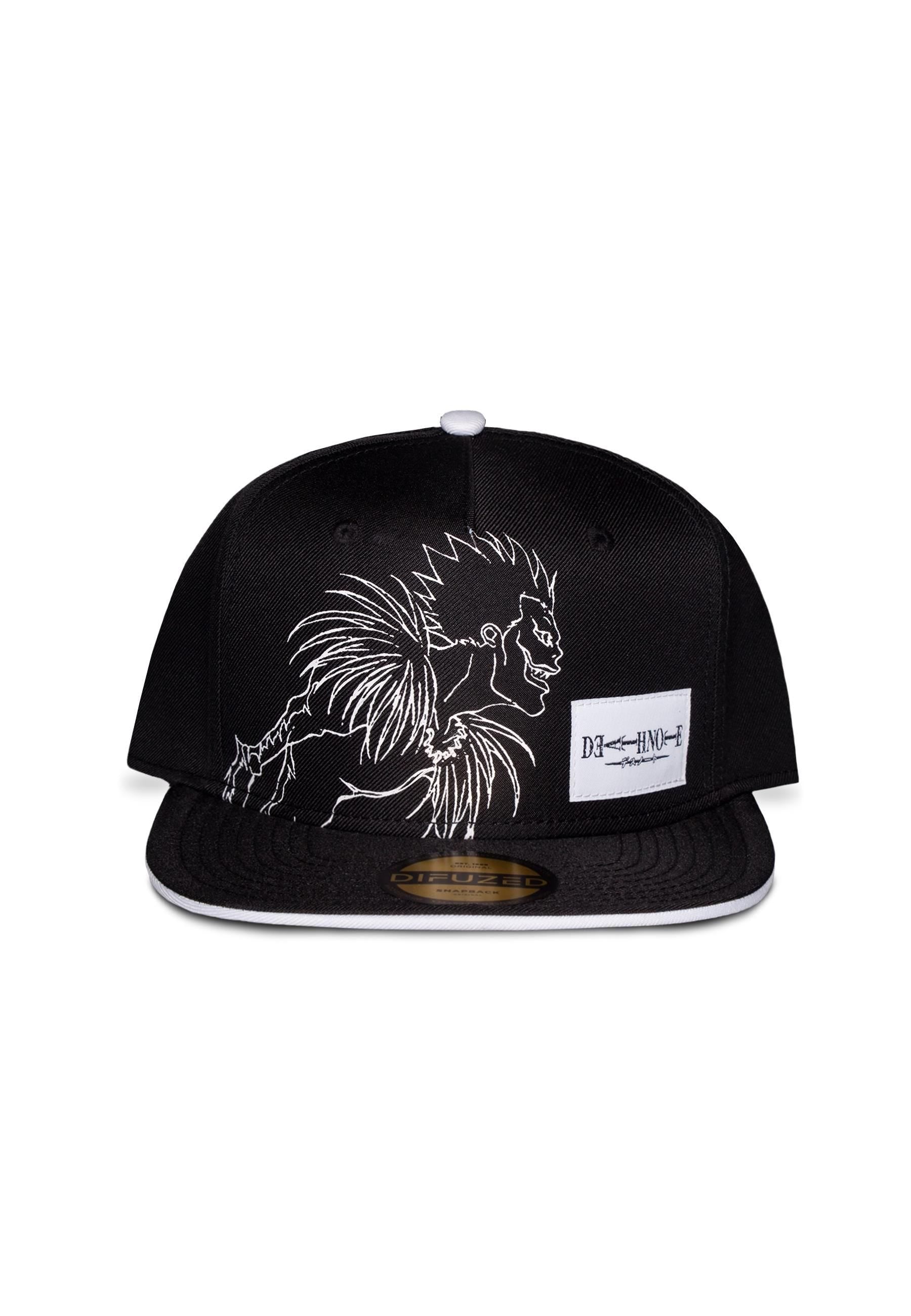 DIFUZED DEATH NOTE : CAPPELLO SNAPBACK MINIMAL RYUK LATERALE - Disponibile in 2/3 giorni lavorativi