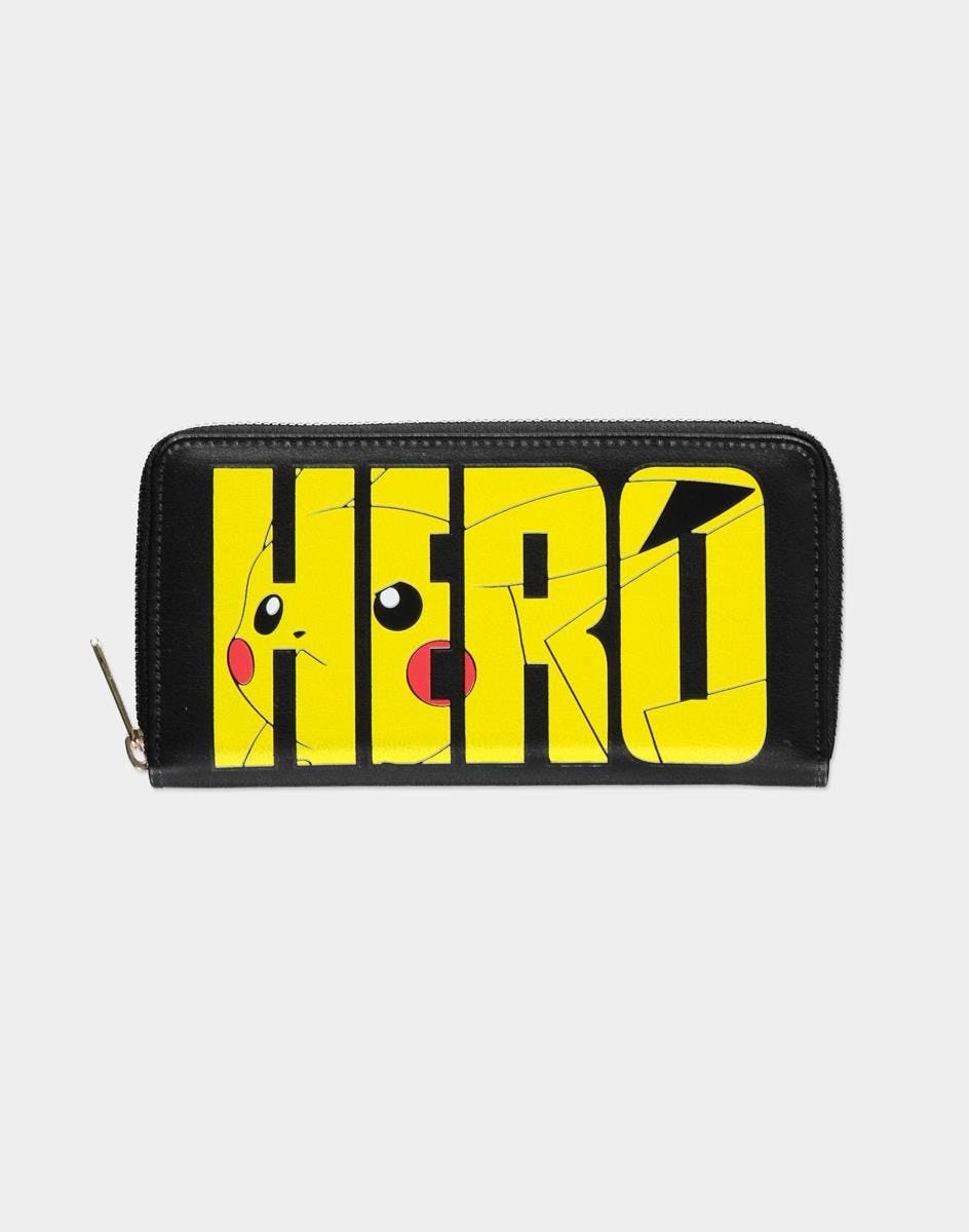 DIFUZED POKEMON : PORTAFOGLIO DONNA HERO PIKACHU - Disponibile in 2/3 giorni lavorativi