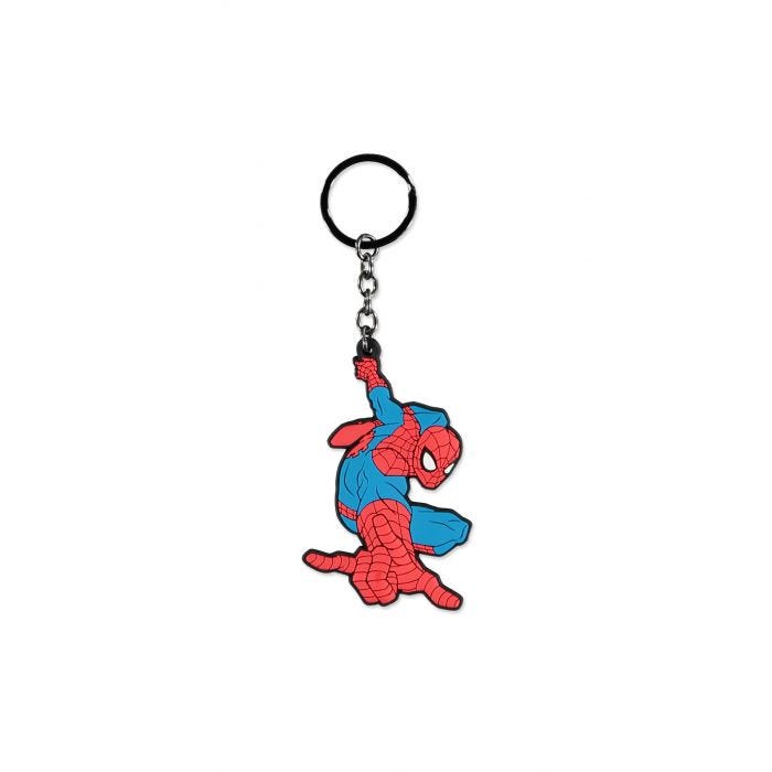 Portachiavi DIFUZED MARVEL SPIDER MAN - Portachiavi in gomma: "Flying Spider Man" - Disponibile in 2/3 giorni lavorativi