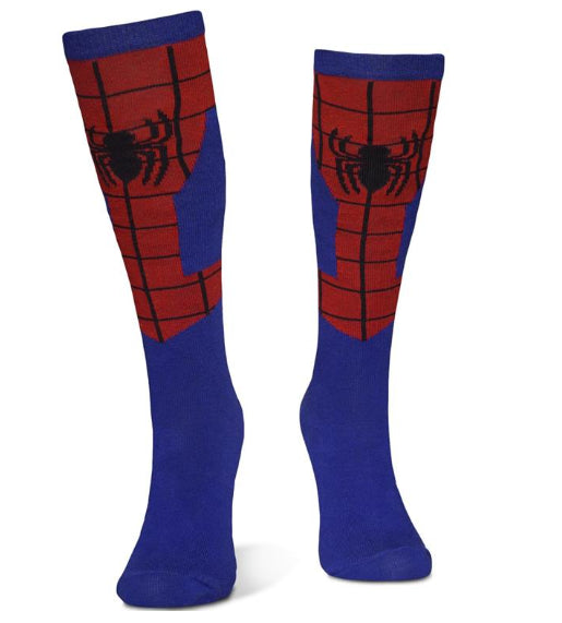 DIFUZED MARVEL SPIDER MAN : Calzini alti unisex (39/42) - Disponibile in 2/3 giorni lavorativi
